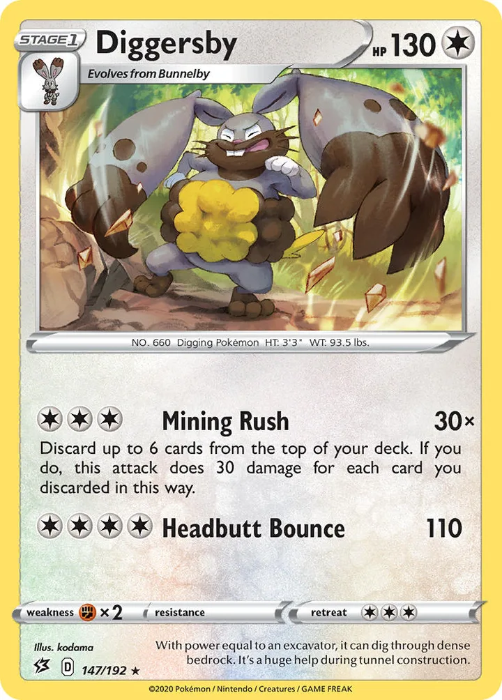 Diggersby, Rebel Clash 147/192