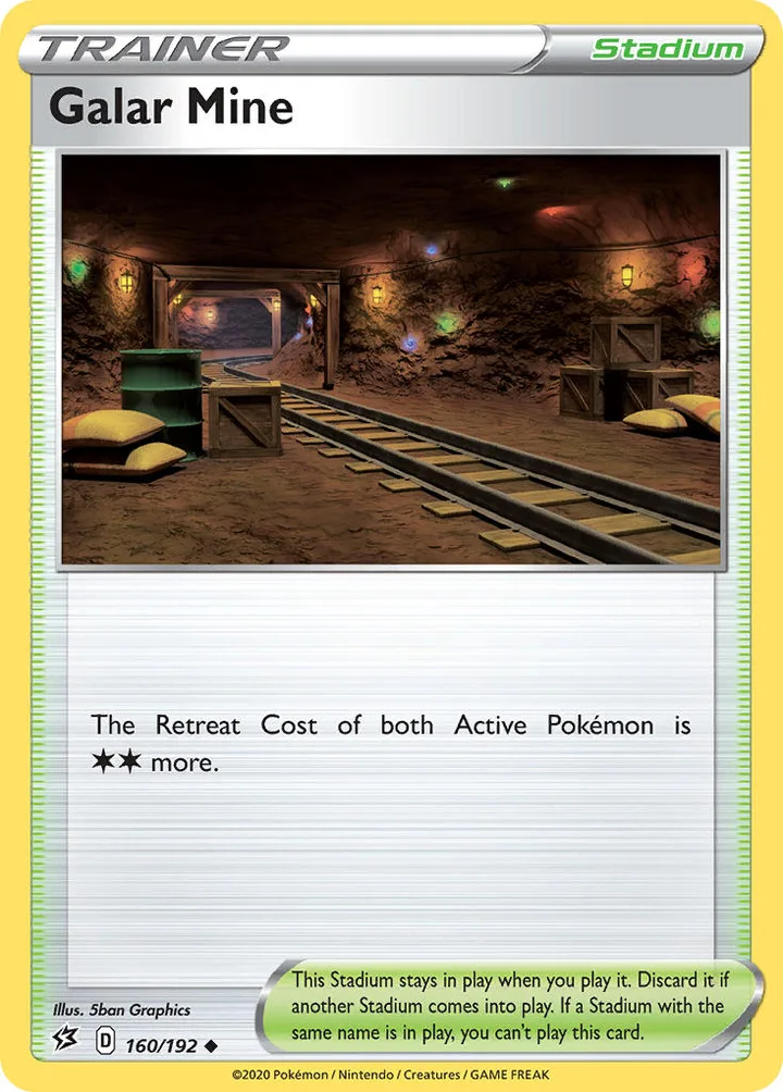 Galar Mine, Rebel Clash 160/192