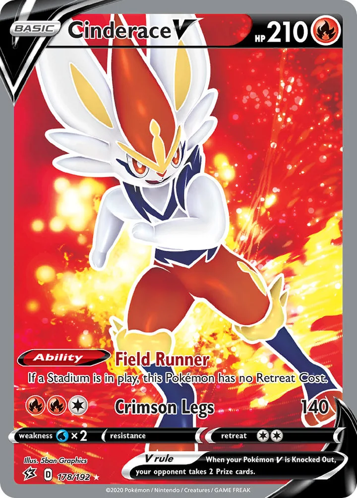 Cinderace V, Rebel Clash 178/192