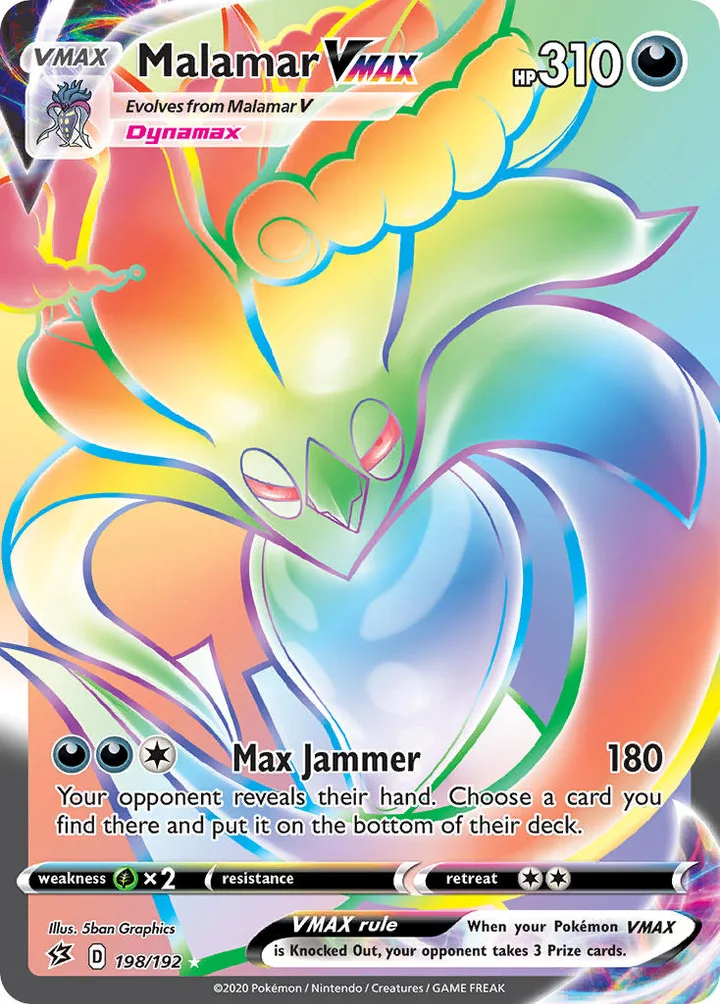 Malamar VMAX, Rebel Clash 198/192