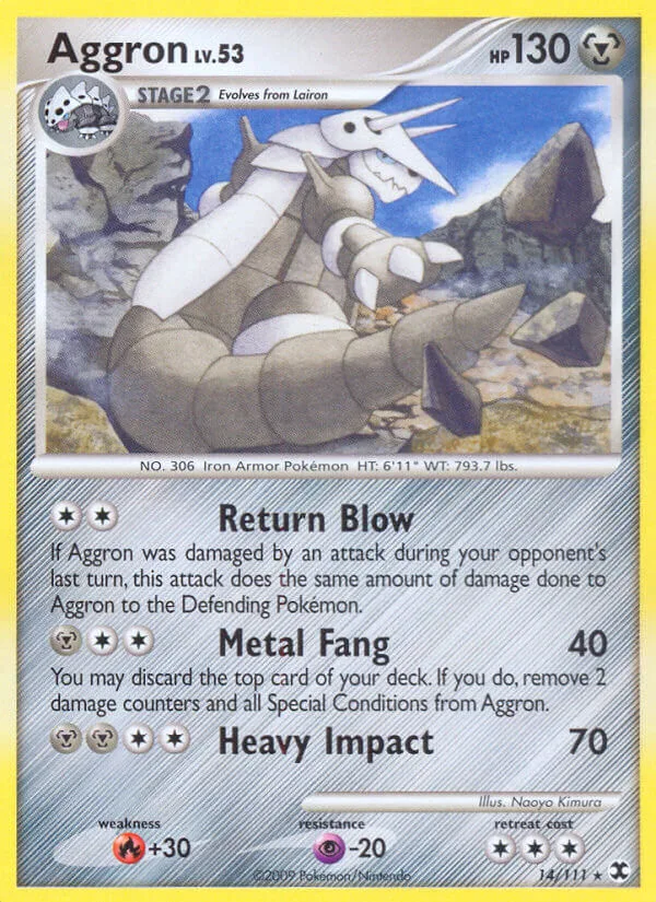 Aggron, Rising Rivals 14/111