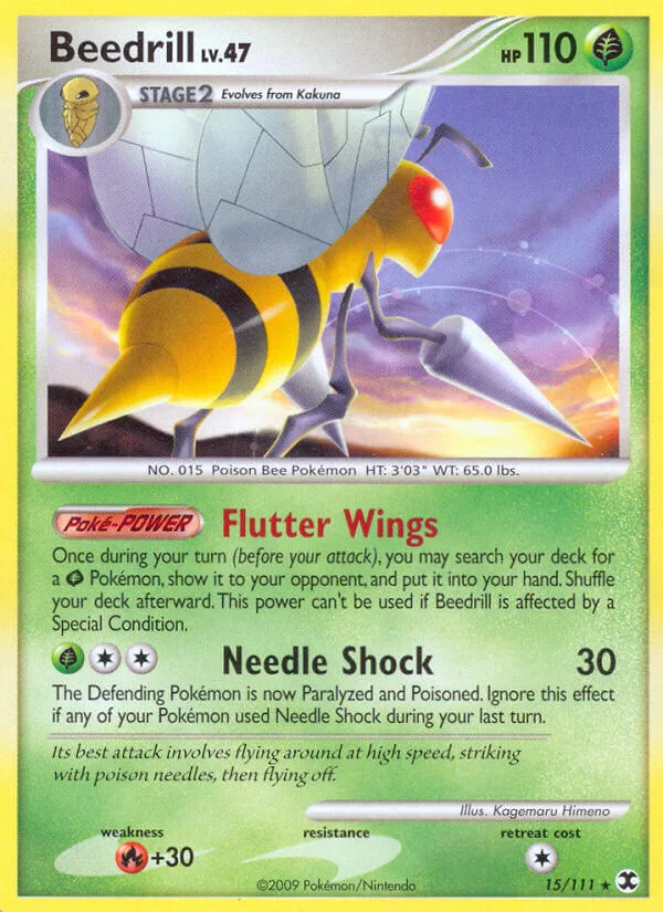 Beedrill, Rising Rivals 15/111