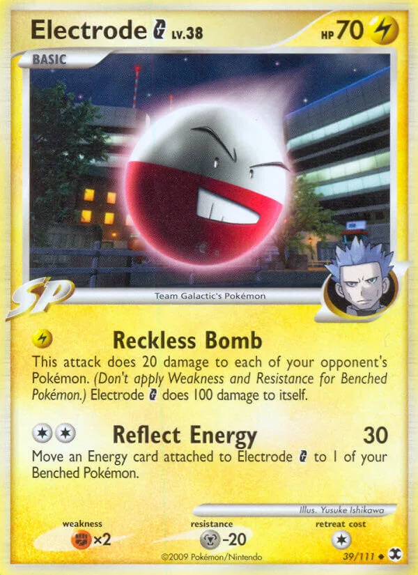 Electrode G, Rising Rivals 39/111