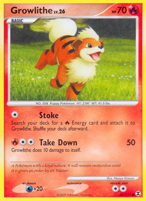 Growlithe, Rising Rivals 63/111