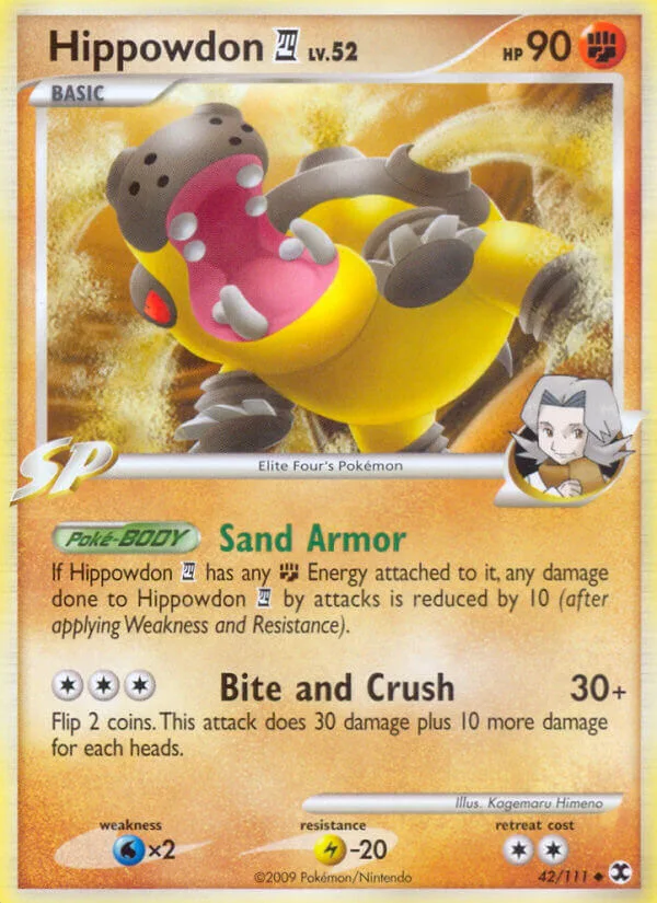 Hippowdon E4, Rising Rivals 42/111