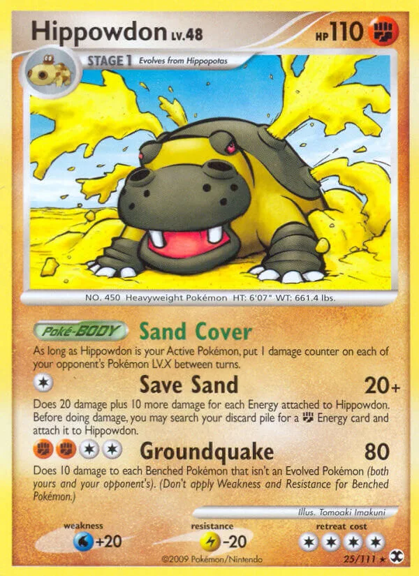 Hippowdon, Rising Rivals 25/111