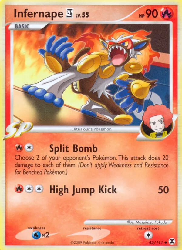 Infernape E4, Rising Rivals 43/111