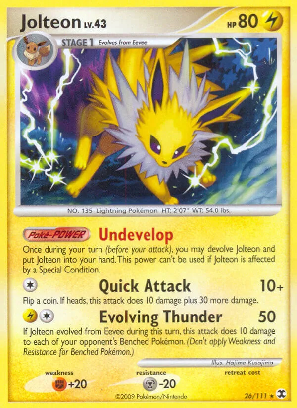 Jolteon, Rising Rivals 26/111