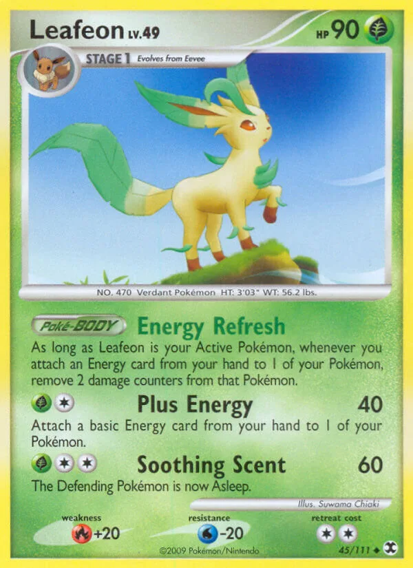 Leafeon, Rising Rivals 45/111