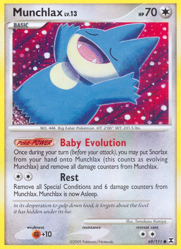 Munchlax, Rising Rivals 69/111