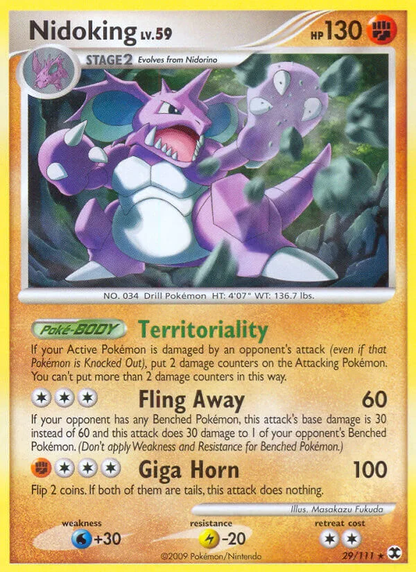 Nidoking, Rising Rivals 29/111