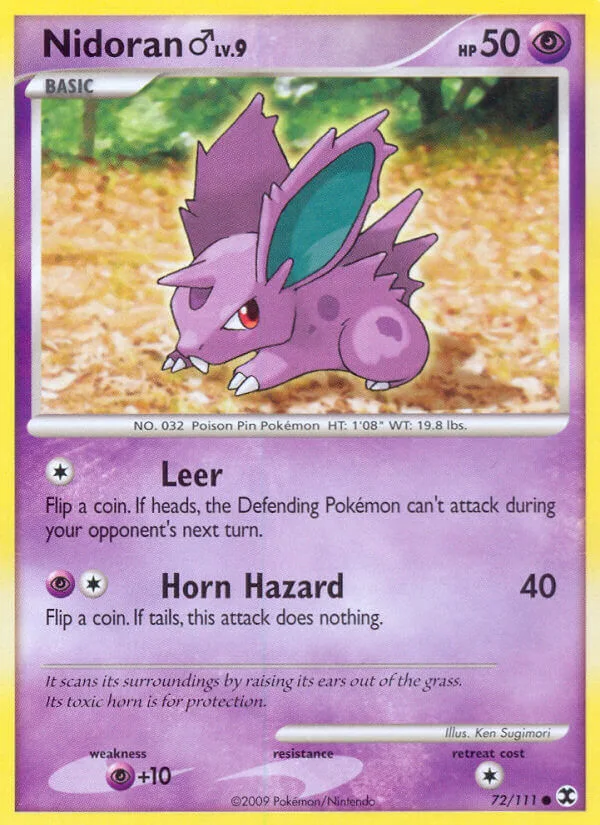 Nidoran Male, Rising Rivals 72/111