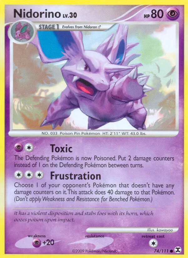 Nidorino, Rising Rivals 74/111