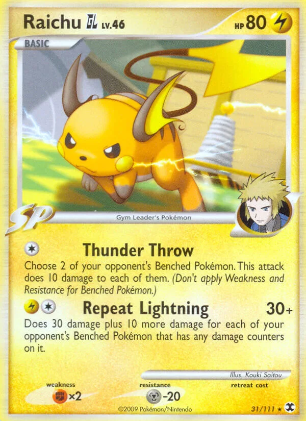 Raichu GL, Rising Rivals 31/111