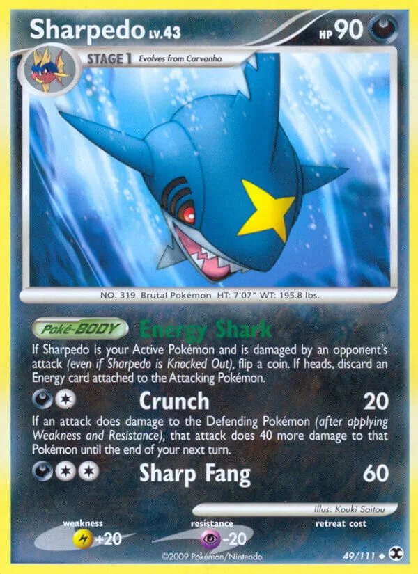 Sharpedo, Rising Rivals 49/111