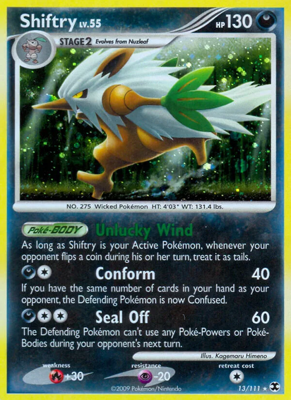 Shiftry, Rising Rivals 13/111