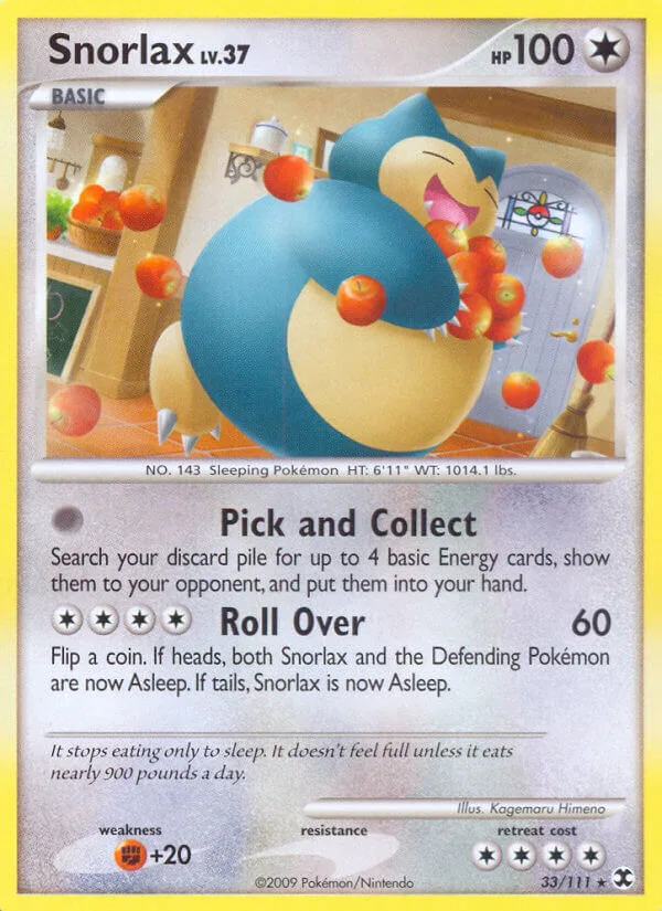 Snorlax, Rising Rivals 33/111