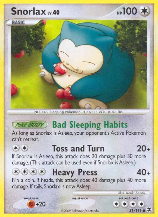 Snorlax, Rising Rivals 81/111