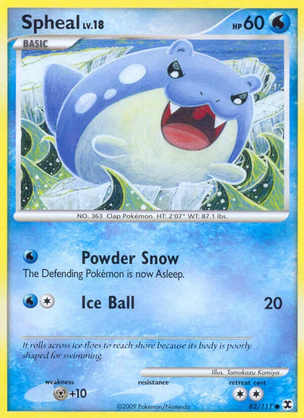 Spheal, Rising Rivals 82/111