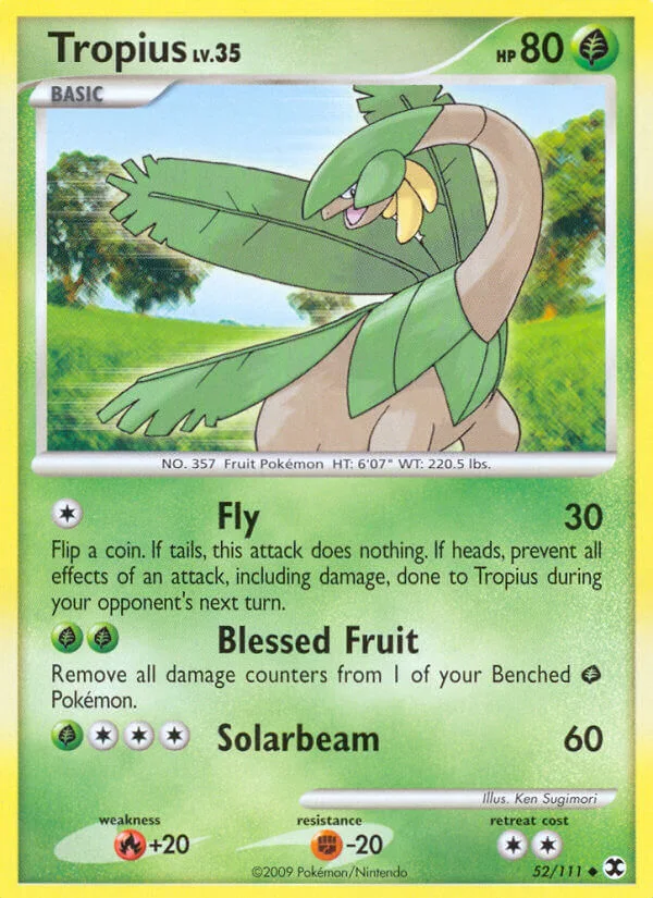 Tropius, Rising Rivals 52/111