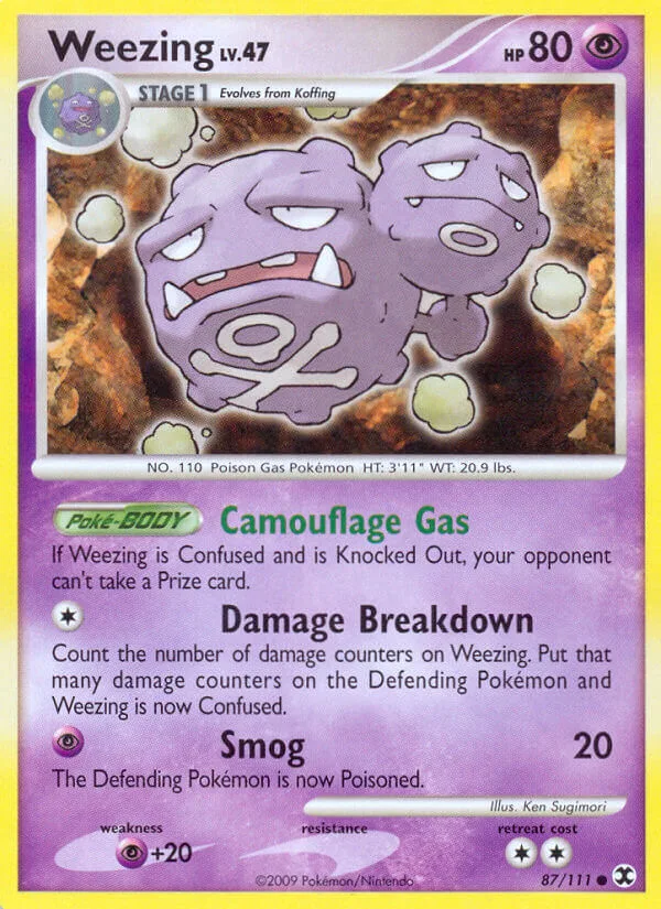 Weezing, Rising Rivals 87/111