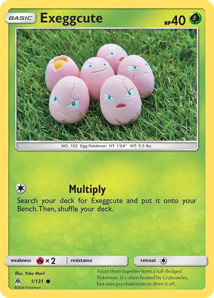 Exeggcute, Roaring Skies 1/108