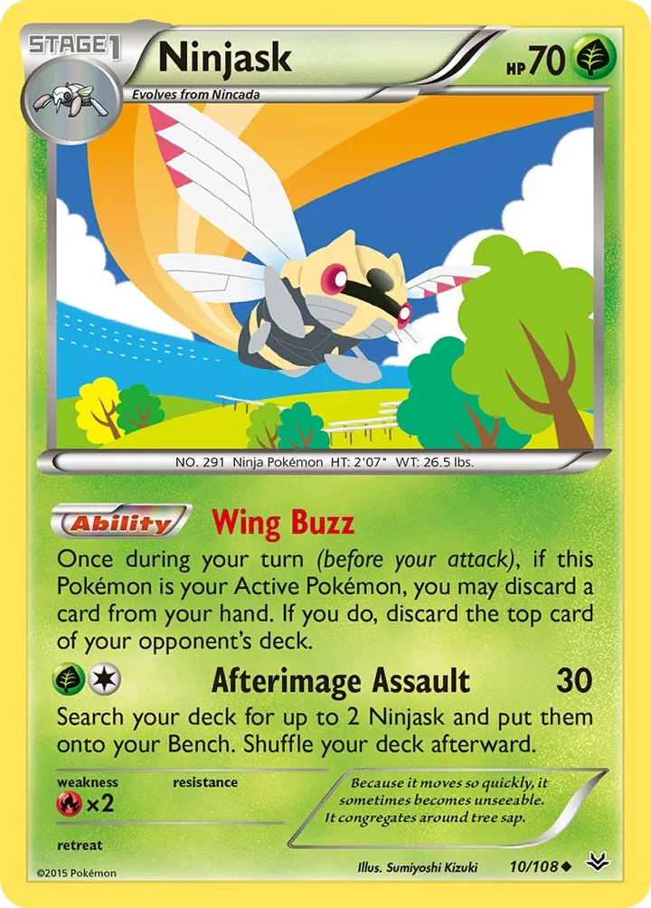 Ninjask, Roaring Skies 10/108