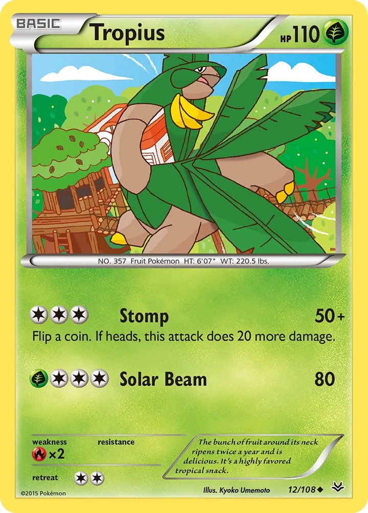 Tropius, Roaring Skies 12/108