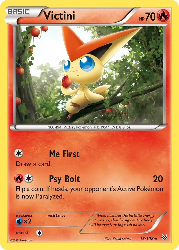 Victini, Roaring Skies 13/108