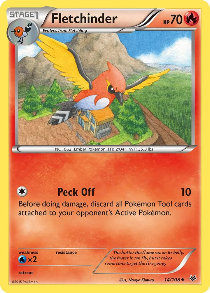 Fletchinder, Roaring Skies 14/108