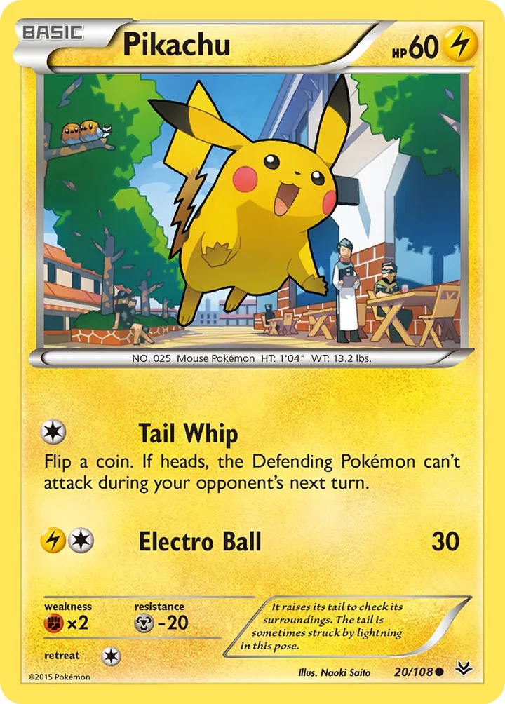 Pikachu, Roaring Skies 20/108