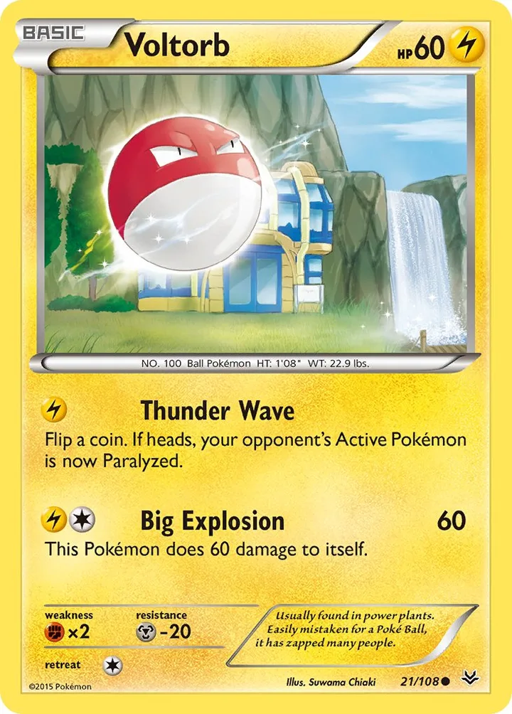 Voltorb, Roaring Skies 21/108