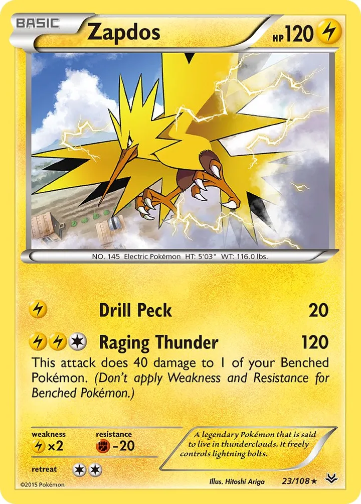 Zapdos, Roaring Skies 23/108
