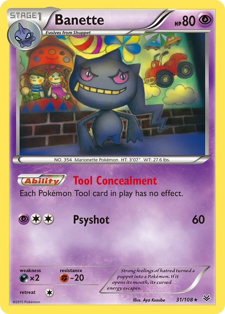 Banette, Roaring Skies 31/108