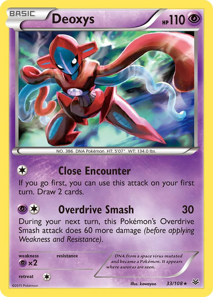 Deoxys, Roaring Skies 33/108