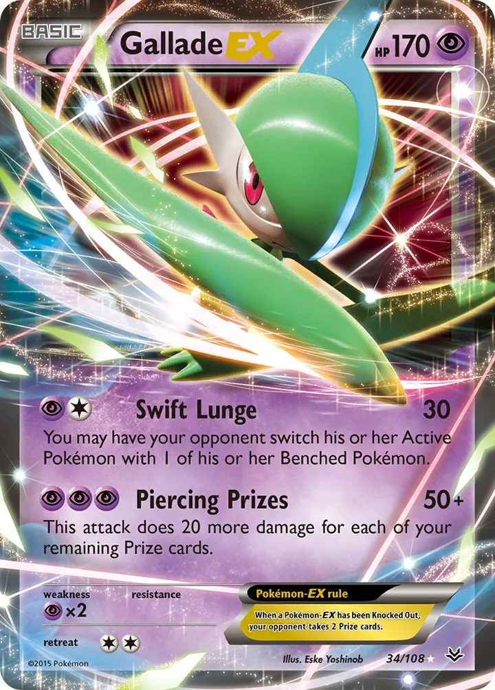 Gallade-EX, Roaring Skies 34/108