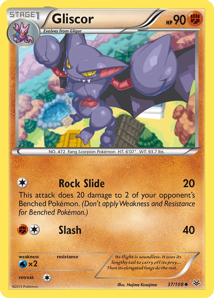 Gliscor, Roaring Skies 37/108
