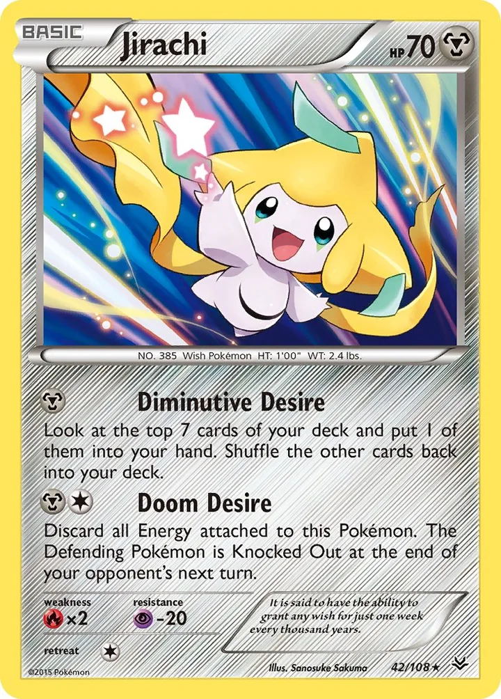Jirachi, Roaring Skies 42/108