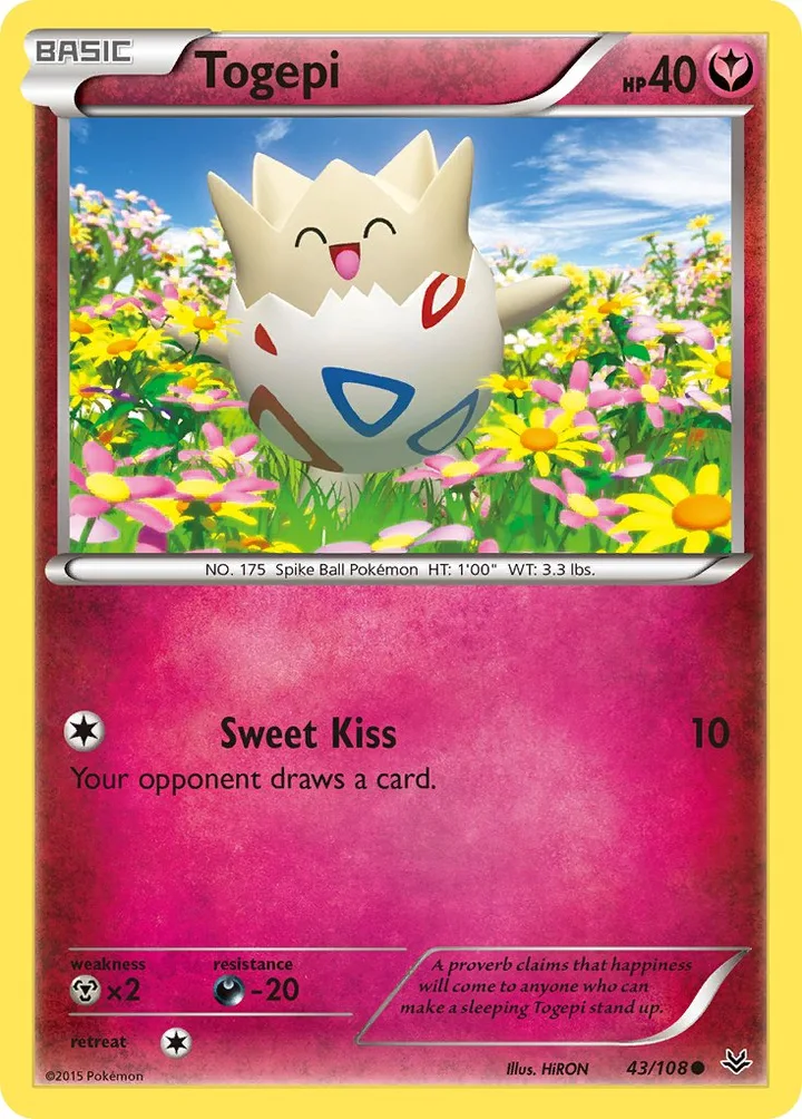 Togepi, Roaring Skies 43/108