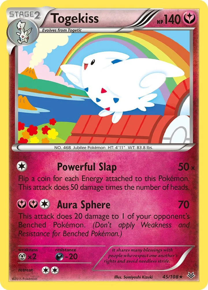 Togekiss, Roaring Skies 45/108