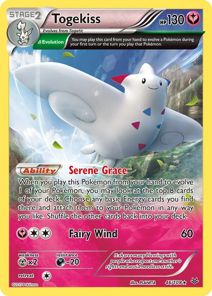 Togekiss, Roaring Skies 46/108