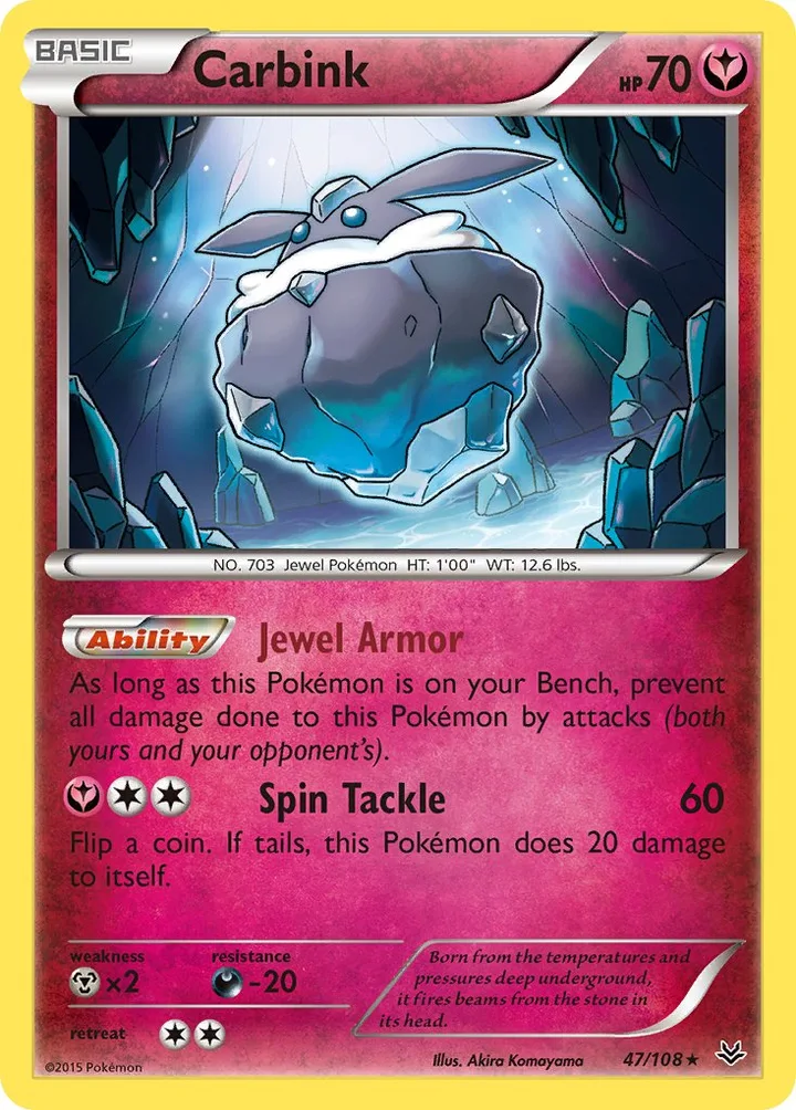 Carbink, Roaring Skies 47/108