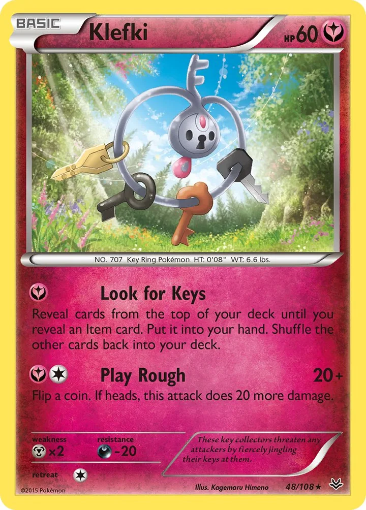 Klefki, Roaring Skies 48/108