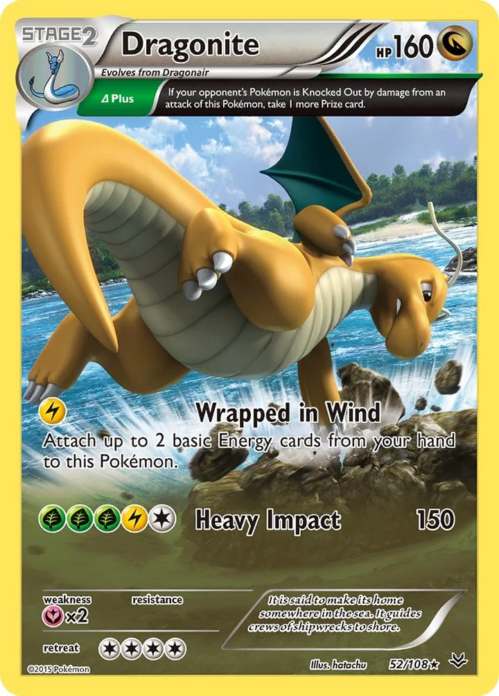 Dragonite, Roaring Skies 52/108