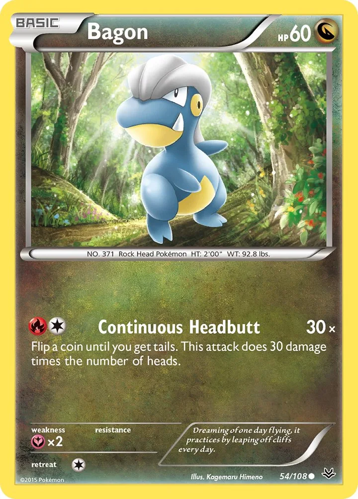 Bagon, Roaring Skies 54/108