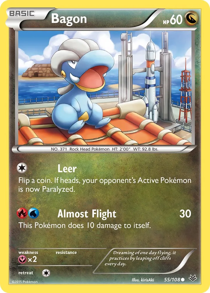 Bagon, Roaring Skies 55/108