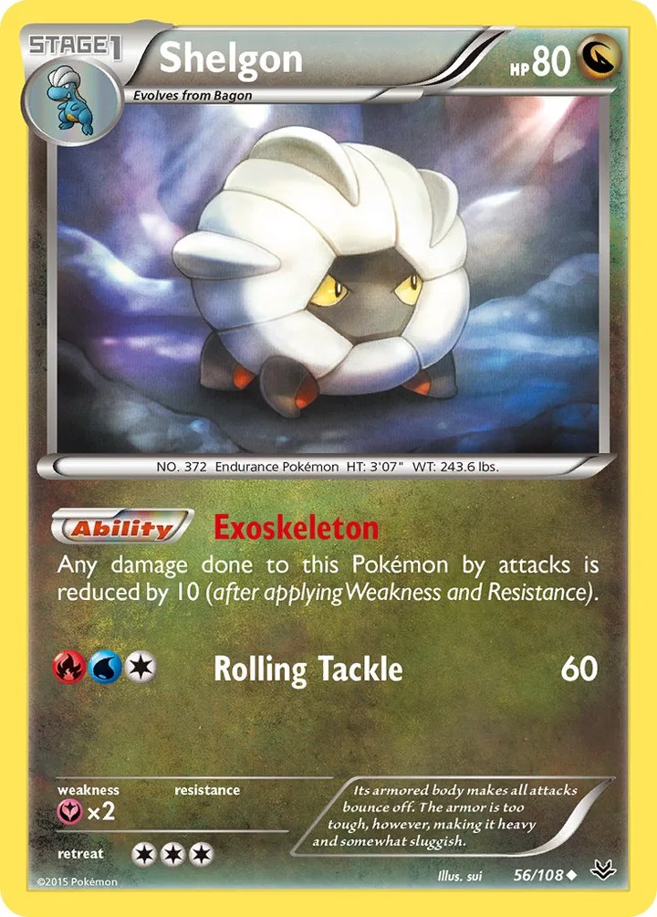 Shelgon, Roaring Skies 56/108