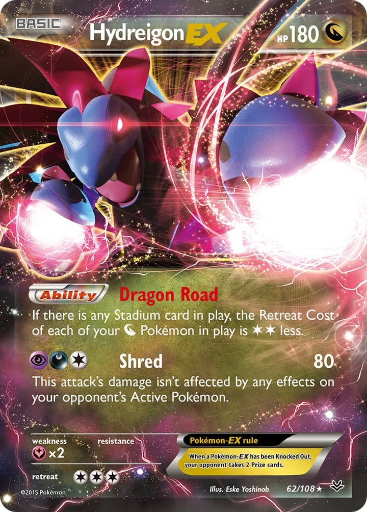 Hydreigon-EX, Roaring Skies 62/108