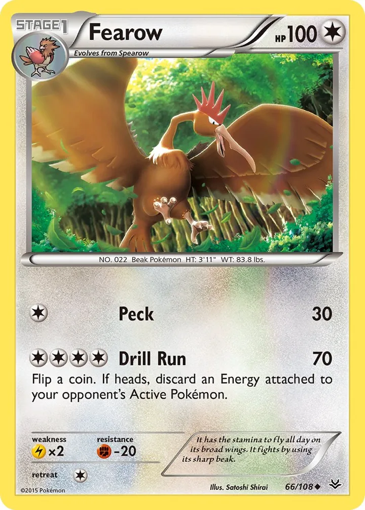 Fearow, Roaring Skies 66/108
