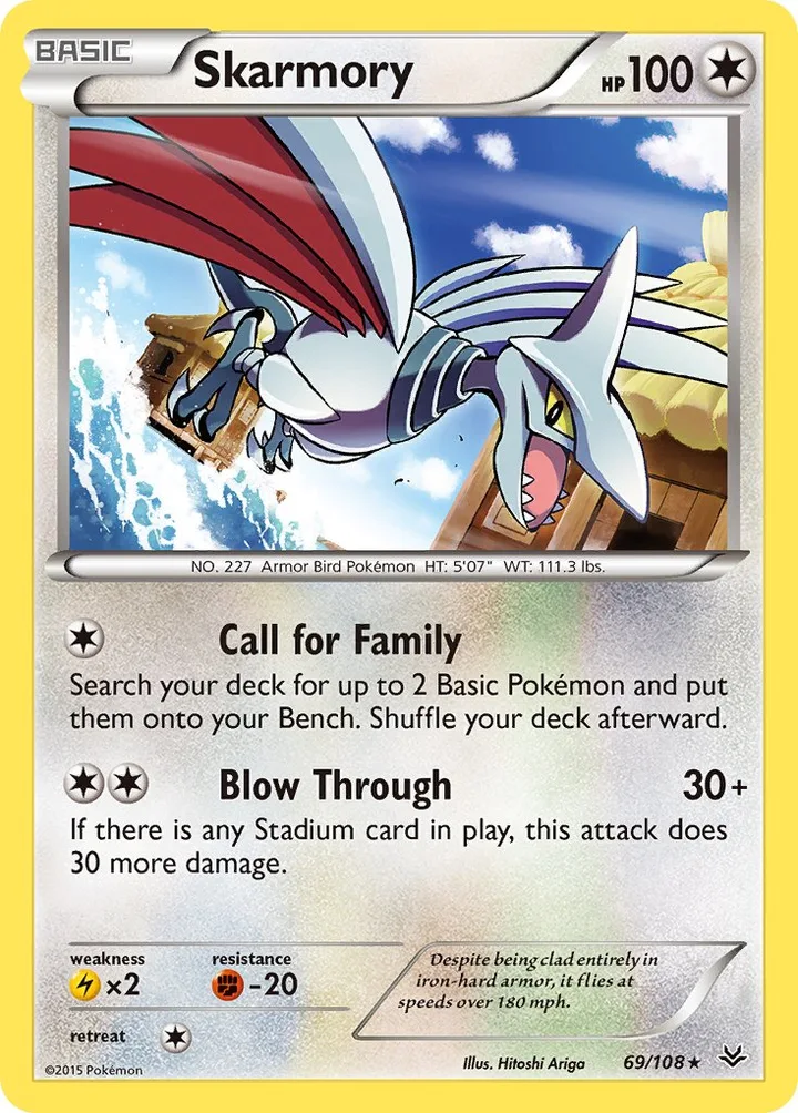 Skarmory, Roaring Skies 69/108